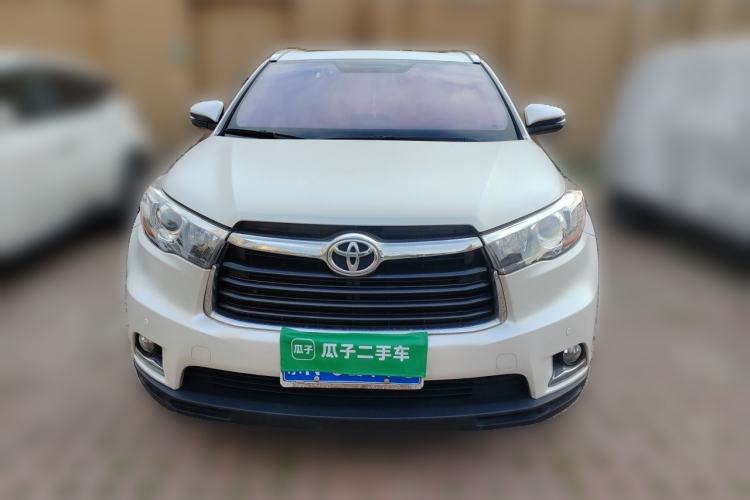 Used Toyota Highlander 2017 2.0T Four-Wheel Drive Luxury Edition 7 Seats Front