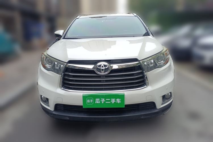 Used Toyota Highlander 2017 2.0T Four-Wheel Drive Luxury Navigation Version 7 Seats Front