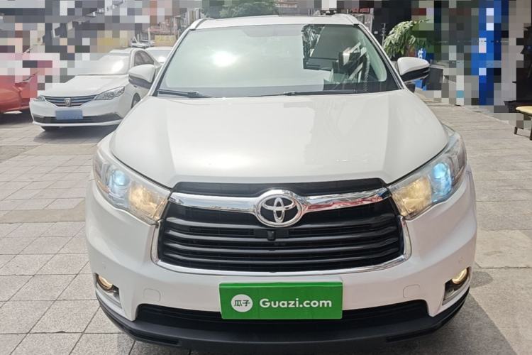 Used Toyota Highlander 2017 2.0T Four-Wheel Drive Luxury Edition 7 Seats Front