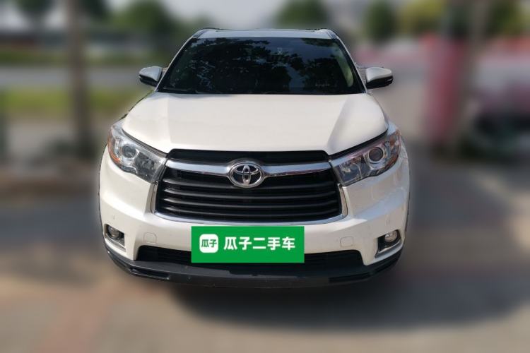 Used Toyota Highlander 2017 2.0T Four-Wheel Drive Luxury Edition 7 Seats Front