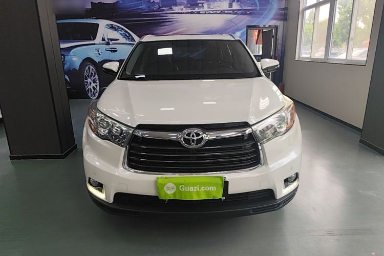 Used Toyota Highlander 2017 2.0T Four-Wheel Drive Luxury Edition 7 Seats Front