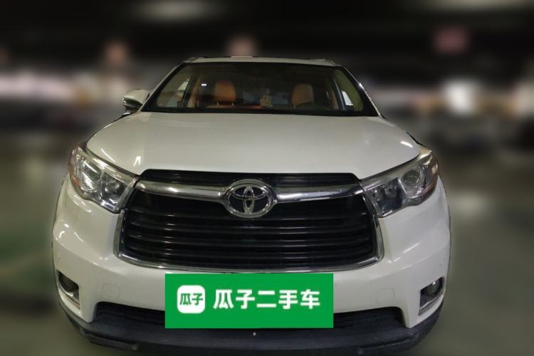 Used Toyota Highlander 2017 2.0T Four-Wheel Drive Luxury Edition 7 Seats Front