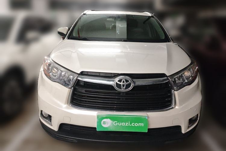 Used Toyota Highlander 2017 2.0T Four-Wheel Drive Luxury Edition 7 Seats Front