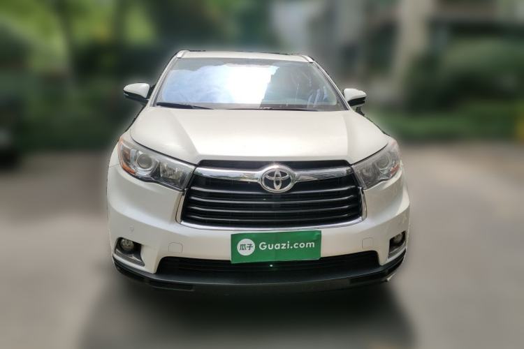 Used Toyota Highlander 2017 2.0T Four-Wheel Drive Luxury Edition 7 Seats Front