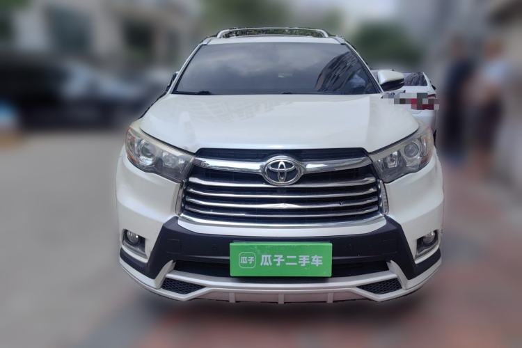 Used Toyota Highlander 2017 2.0T Four-Wheel Drive Luxury Navigation Version 7 Seats Front