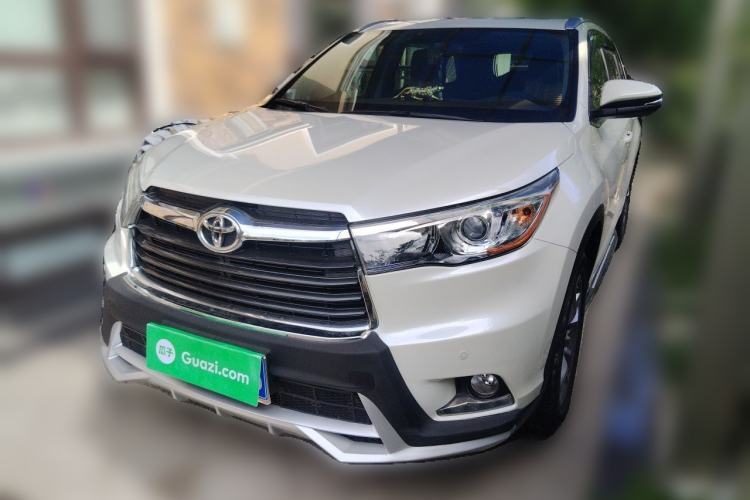 Used Toyota Highlander 2017 2.0T Two-Wheel Drive Luxury Edition 7 Seats Guazi used car, China used car export, Used car for sale, Used cars, Cheapest cars for sale