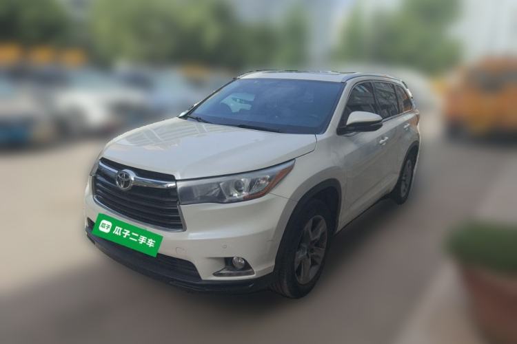 Used Toyota Highlander 2017 2.0T Four-Wheel Drive Luxury Edition 7 Seats Guazi used car, China used car export, Used car for sale, Used cars, Cheapest cars for sale