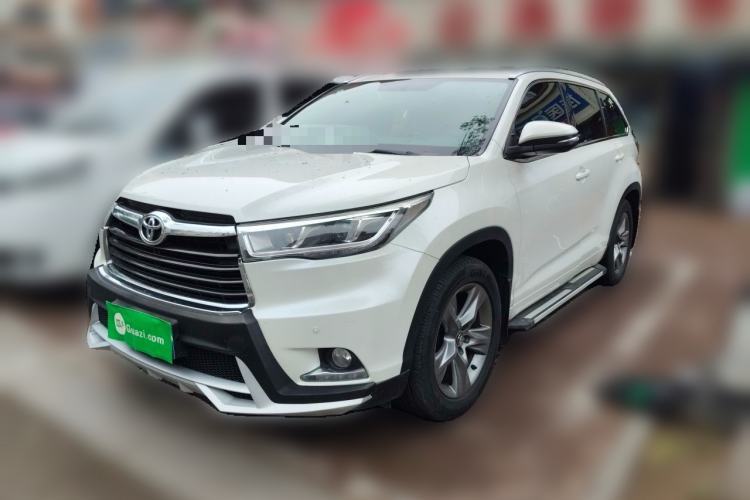 Used Toyota Highlander 2017 2.0T Four-Wheel Drive Luxury Edition 7 Seats Guazi used car, China used car export, Used car for sale, Used cars, Cheapest cars for sale