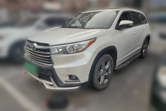Used Toyota Highlander 2017 2.0T Four-Wheel Drive Luxury Edition 7 Seats