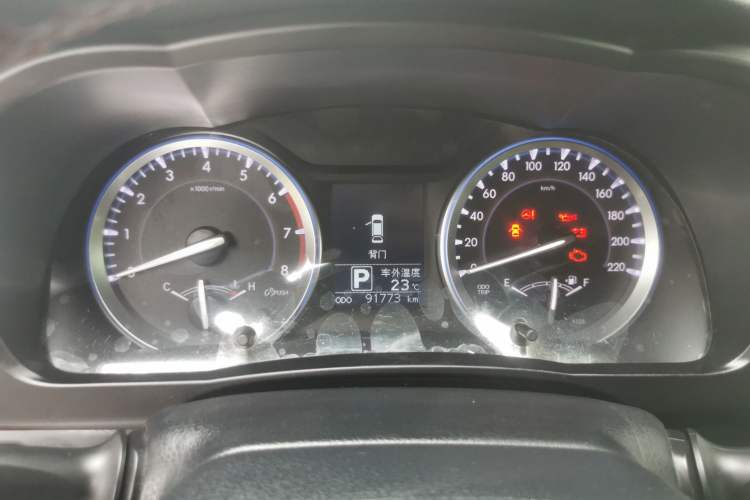 Used Toyota Highlander 2017 2.0T Four-Wheel Drive Luxury Edition 7 Seats Instrument Cluster