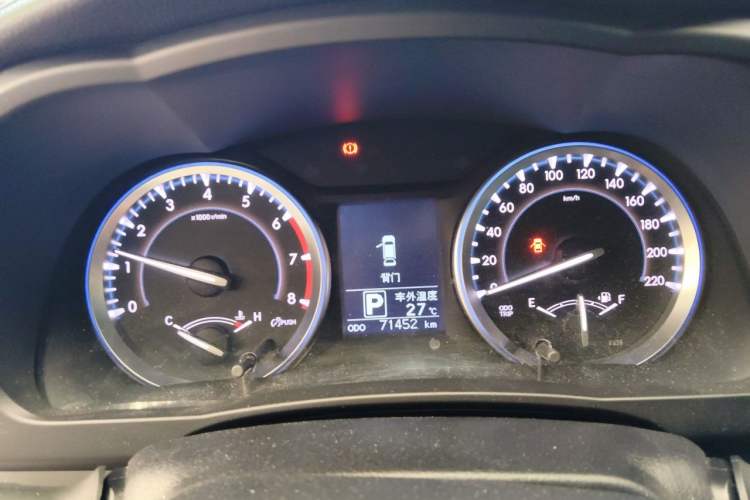 Used Toyota Highlander 2017 2.0T Four-Wheel Drive Luxury Edition 7 Seats Instrument Cluster