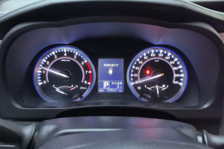 Used Toyota Highlander 2017 2.0T Four-Wheel Drive Luxury Edition 7 Seats Instrument Cluster