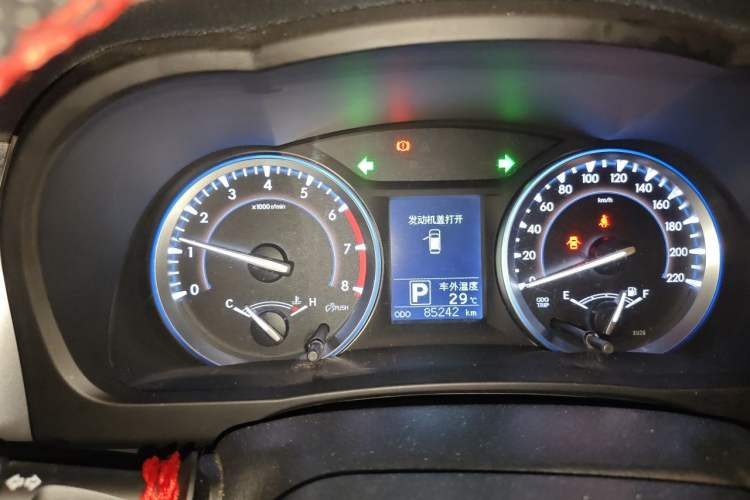 Used Toyota Highlander 2017 2.0T Four-Wheel Drive Luxury Edition 7 Seats Instrument Cluster