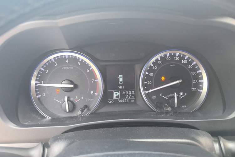 Used Toyota Highlander 2017 2.0T Four-Wheel Drive Luxury Edition 7 Seats Instrument Cluster