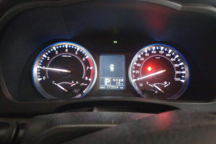 Used Toyota Highlander 2017 2.0T Four-Wheel Drive Luxury Edition 7 Seats Instrument Cluster