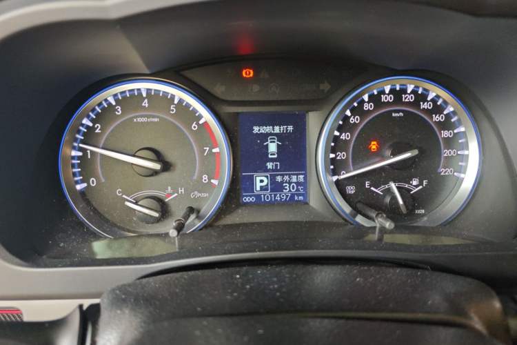 Used Toyota Highlander 2017 2.0T Four-Wheel Drive Luxury Edition 7 Seats Instrument Cluster