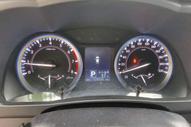 Used Toyota Highlander 2017 2.0T Four-Wheel Drive Luxury Edition 7 Seats Instrument Cluster
