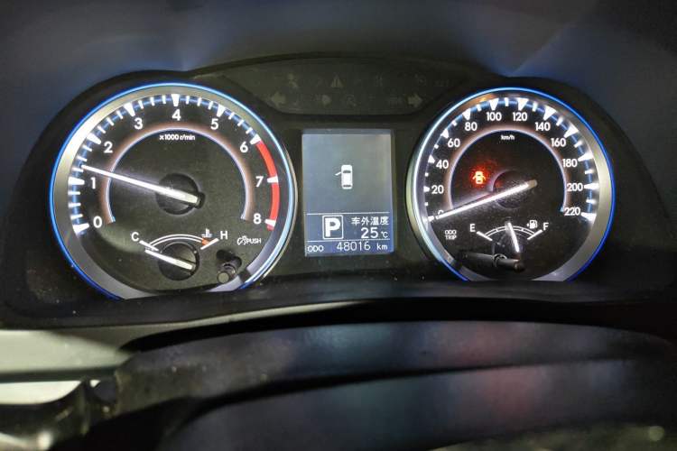 Used Toyota Highlander 2017 2.0T Four-Wheel Drive Luxury Edition 7 Seats Instrument Cluster