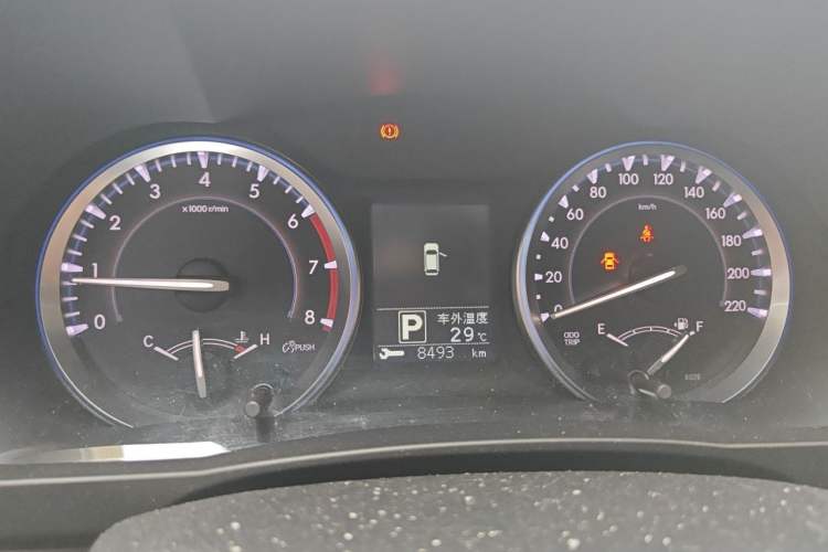 Used Toyota Highlander 2017 2.0T Four-Wheel Drive Luxury Edition 7 Seats Instrument Cluster