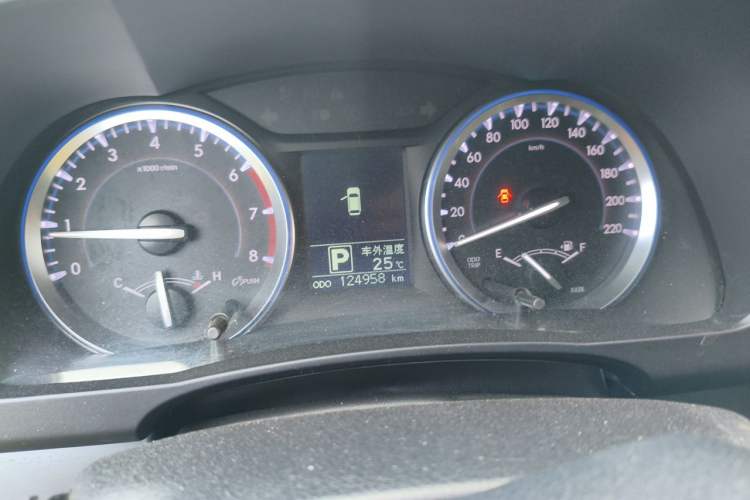 Used Toyota Highlander 2017 2.0T Four-Wheel Drive Luxury Edition 7 Seats Instrument Cluster