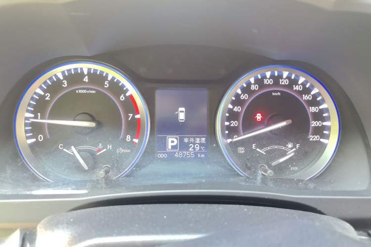 Used Toyota Highlander 2017 2.0T Four-Wheel Drive Luxury Edition 7 Seats Instrument Cluster