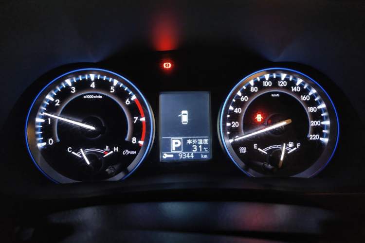Used Toyota Highlander 2017 2.0T Four-Wheel Drive Luxury Edition 7 Seats Instrument Cluster