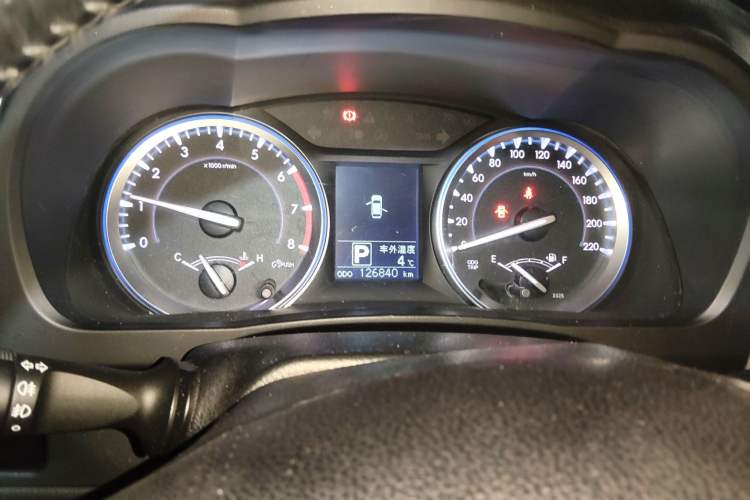 Used Toyota Highlander 2017 2.0T Four-Wheel Drive Luxury Edition 7 Seats Instrument Cluster