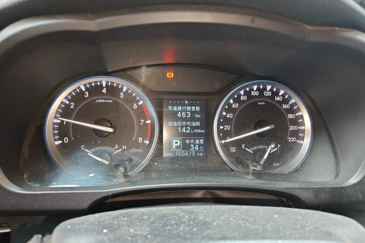 Used Toyota Highlander 2017 2.0T Four-Wheel Drive Luxury Edition 7 Seats Instrument Cluster