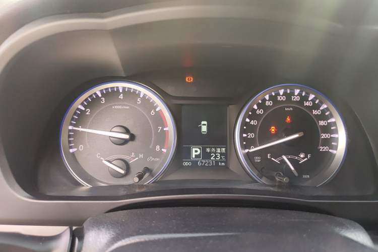 Used Toyota Highlander 2017 2.0T Four-Wheel Drive Luxury Edition 7 Seats Instrument Cluster