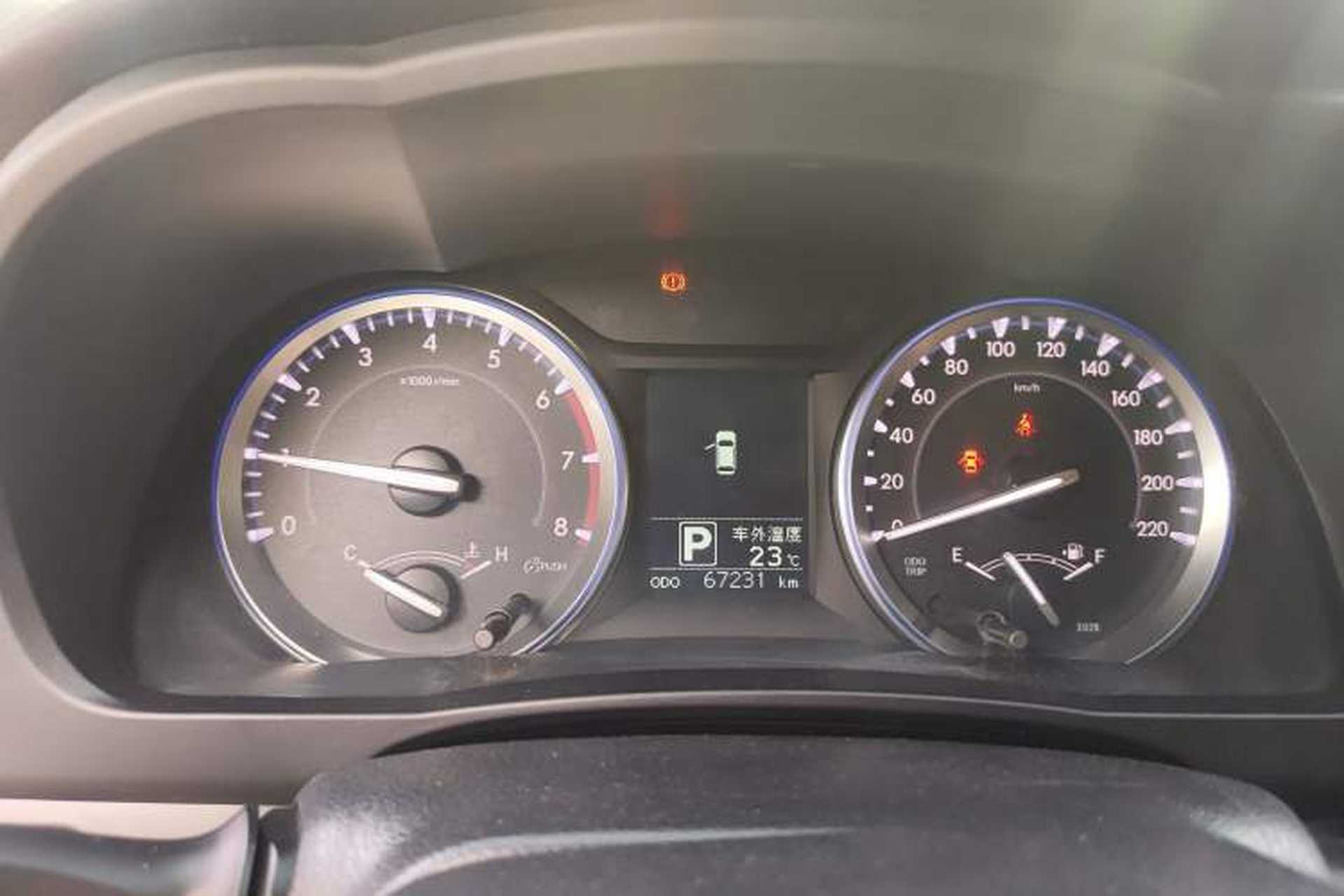 Used Toyota Highlander 2017 2.0T Four-Wheel Drive Luxury Edition 7 Seats Instrument Cluster