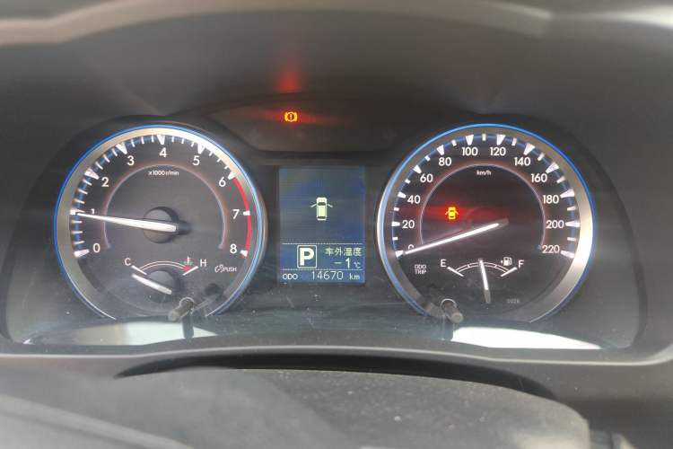 Used Toyota Highlander 2017 2.0T Four-Wheel Drive Luxury Edition 7 Seats Instrument Cluster