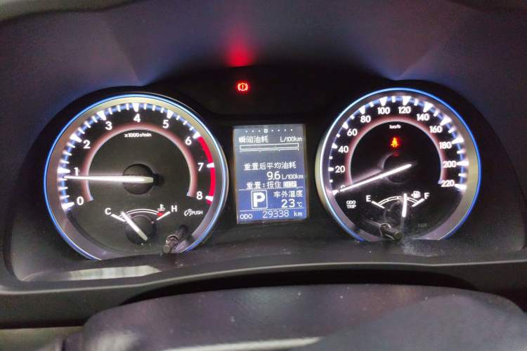 Used Toyota Highlander 2017 2.0T Four-Wheel Drive Luxury Edition 7 Seats Instrument Cluster