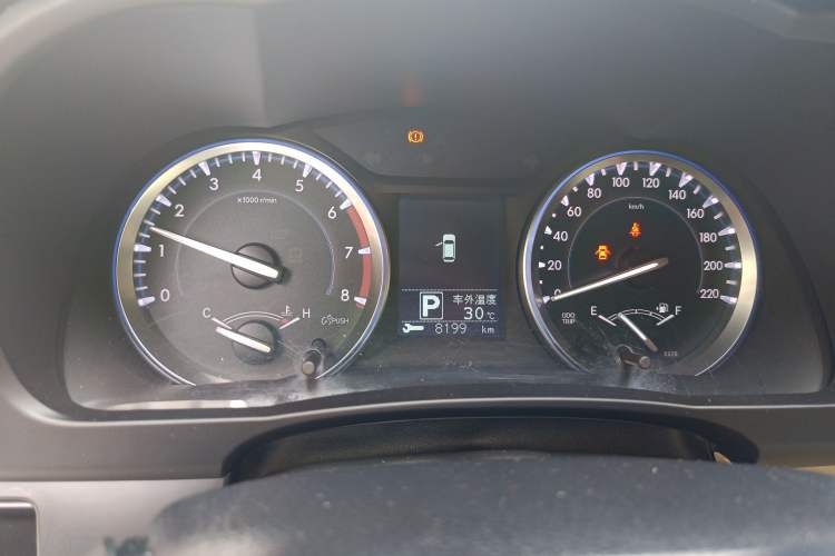 Used Toyota Highlander 2017 2.0T Four-Wheel Drive Luxury Edition 7 Seats Instrument Cluster