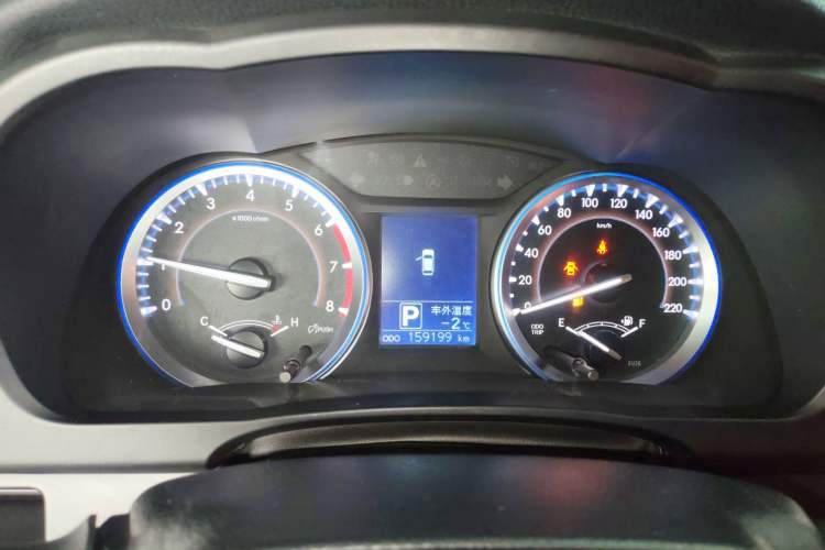 Used Toyota Highlander 2017 2.0T Four-Wheel Drive Luxury Edition 7 Seats Instrument Cluster