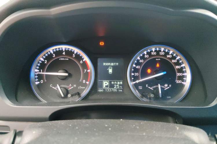 Used Toyota Highlander 2017 2.0T Four-Wheel Drive Luxury Edition 7 Seats Instrument Cluster