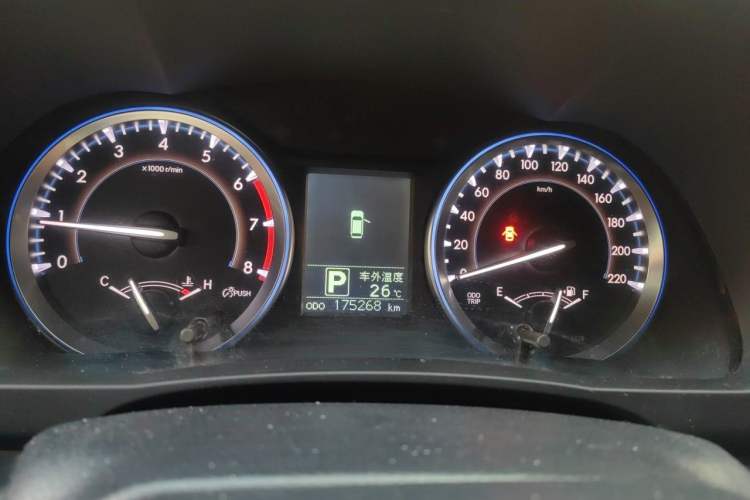 Used Toyota Highlander 2017 2.0T Four-Wheel Drive Luxury Edition 7 Seats Instrument Cluster