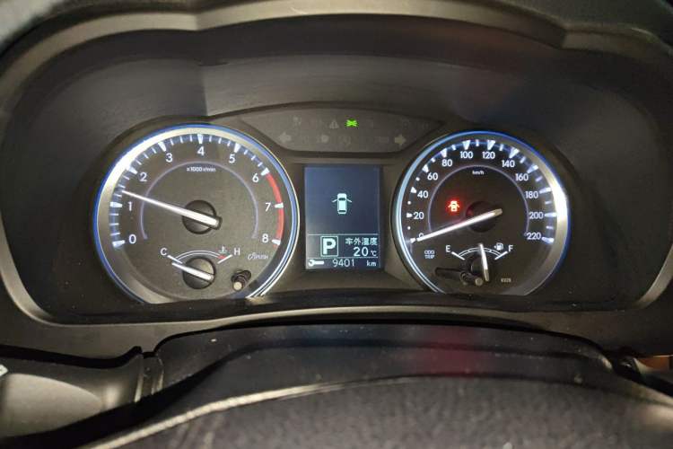 Used Toyota Highlander 2017 2.0T Four-Wheel Drive Luxury Edition 7 Seats Instrument Cluster