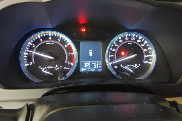 Used Toyota Highlander 2017 2.0T Four-Wheel Drive Luxury Edition 7 Seats Instrument Cluster