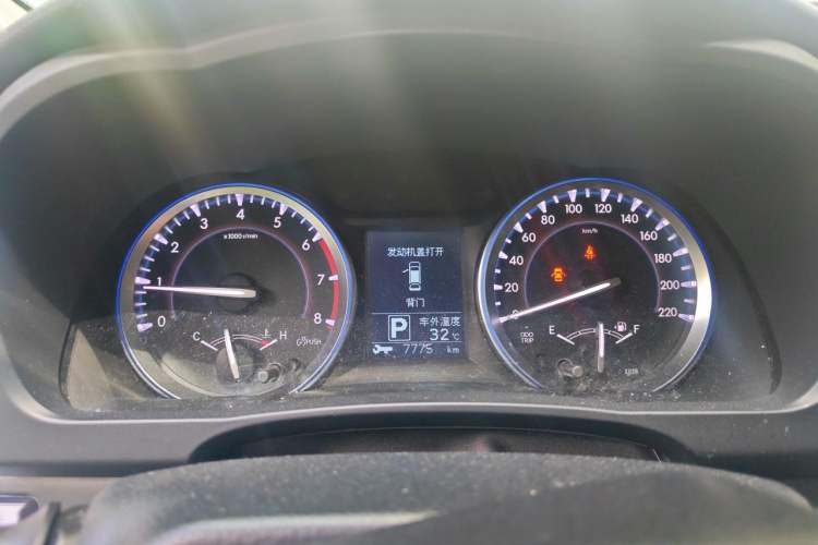 Used Toyota Highlander 2017 2.0T Four-Wheel Drive Luxury Edition 7 Seats Instrument Cluster