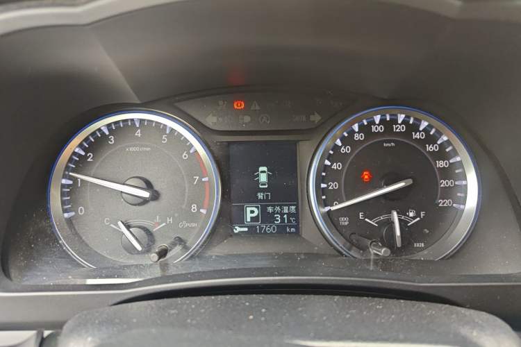 Used Toyota Highlander 2017 2.0T Four-Wheel Drive Luxury Edition 7 Seats Instrument Cluster