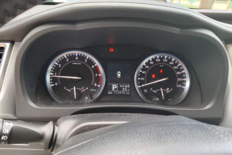 Used Toyota Highlander 2017 2.0T Two-Wheel Drive Luxury Edition 7 Seats Instrument Cluster