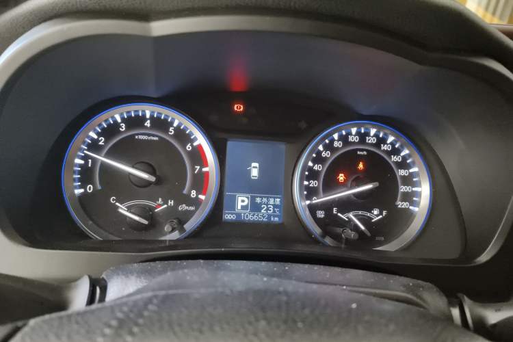 Used Toyota Highlander 2017 2.0T Four-Wheel Drive Luxury Edition 7 Seats Instrument Cluster