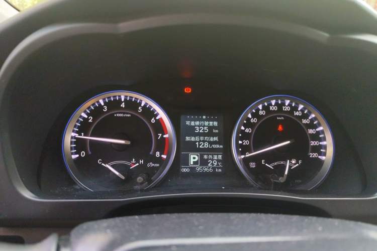 Used Toyota Highlander 2017 2.0T Four-Wheel Drive Luxury Edition 7 Seats Instrument Cluster