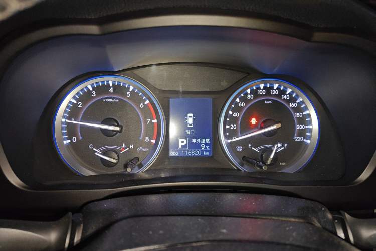 Used Toyota Highlander 2017 2.0T Four-Wheel Drive Luxury Edition 7 Seats Instrument Cluster