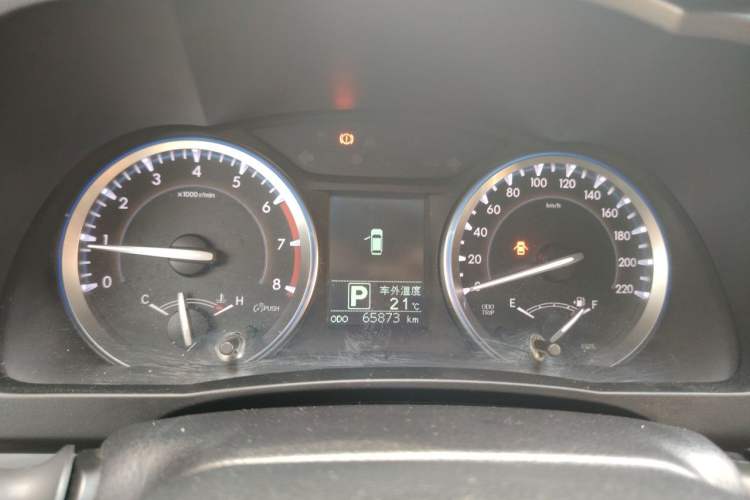 Used Toyota Highlander 2017 2.0T Four-Wheel Drive Luxury Edition 7 Seats Instrument Cluster