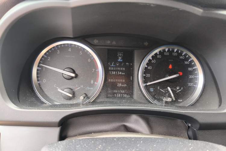 Used Toyota Highlander 2017 2.0T Four-Wheel Drive Ultimate Edition 7 Seats Instrument Cluster