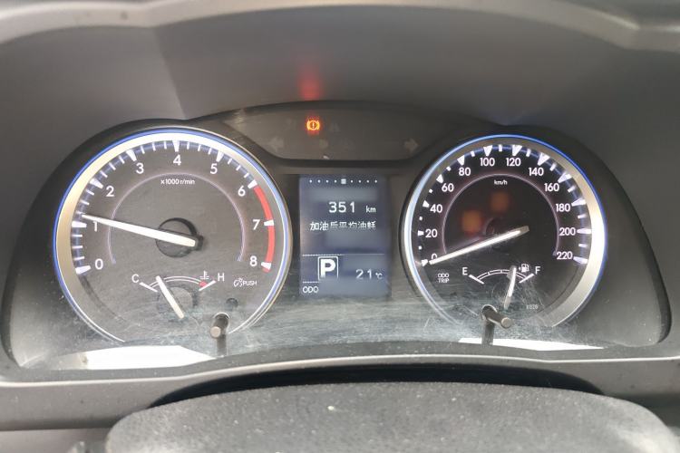 Used Toyota Highlander 2017 2.0T Four-Wheel Drive Luxury Edition 7 Seats Instrument Cluster