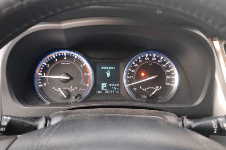 Used Toyota Highlander 2017 2.0T Four-Wheel Drive Luxury Edition 7 Seats Instrument Cluster