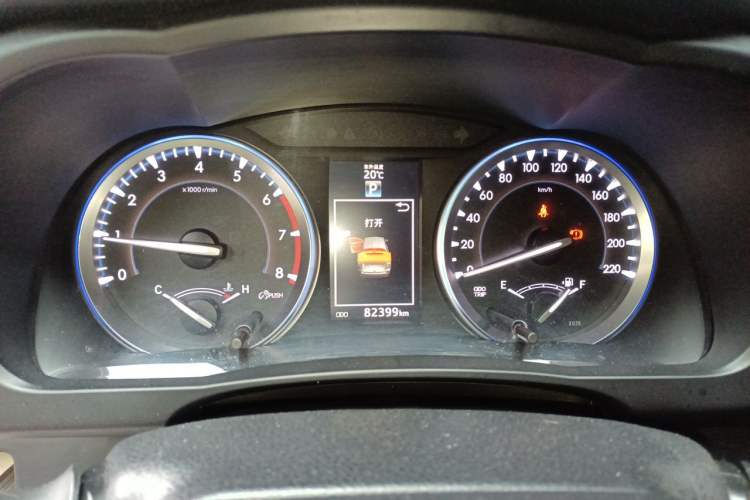 Used Toyota Highlander 2017 2.0T Four-Wheel Drive Luxury Navigation Version 7 Seats Instrument Cluster
