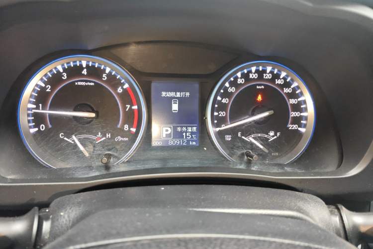 Used Toyota Highlander 2017 2.0T Two-Wheel Drive Luxury Edition 7 Seats Instrument Cluster